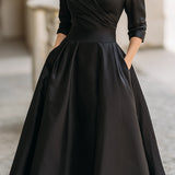 Lea | Elegáns midi ruha