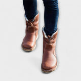 Zeita-Botas impermeáveis ​​​​com forro de lã