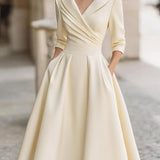Lea | Elegáns midi ruha