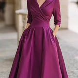 Lea | Elegáns midi ruha