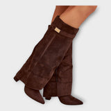 Botas Altas com Design Elegant