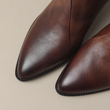 Camille | Botins de Luxo com Salto Baixo