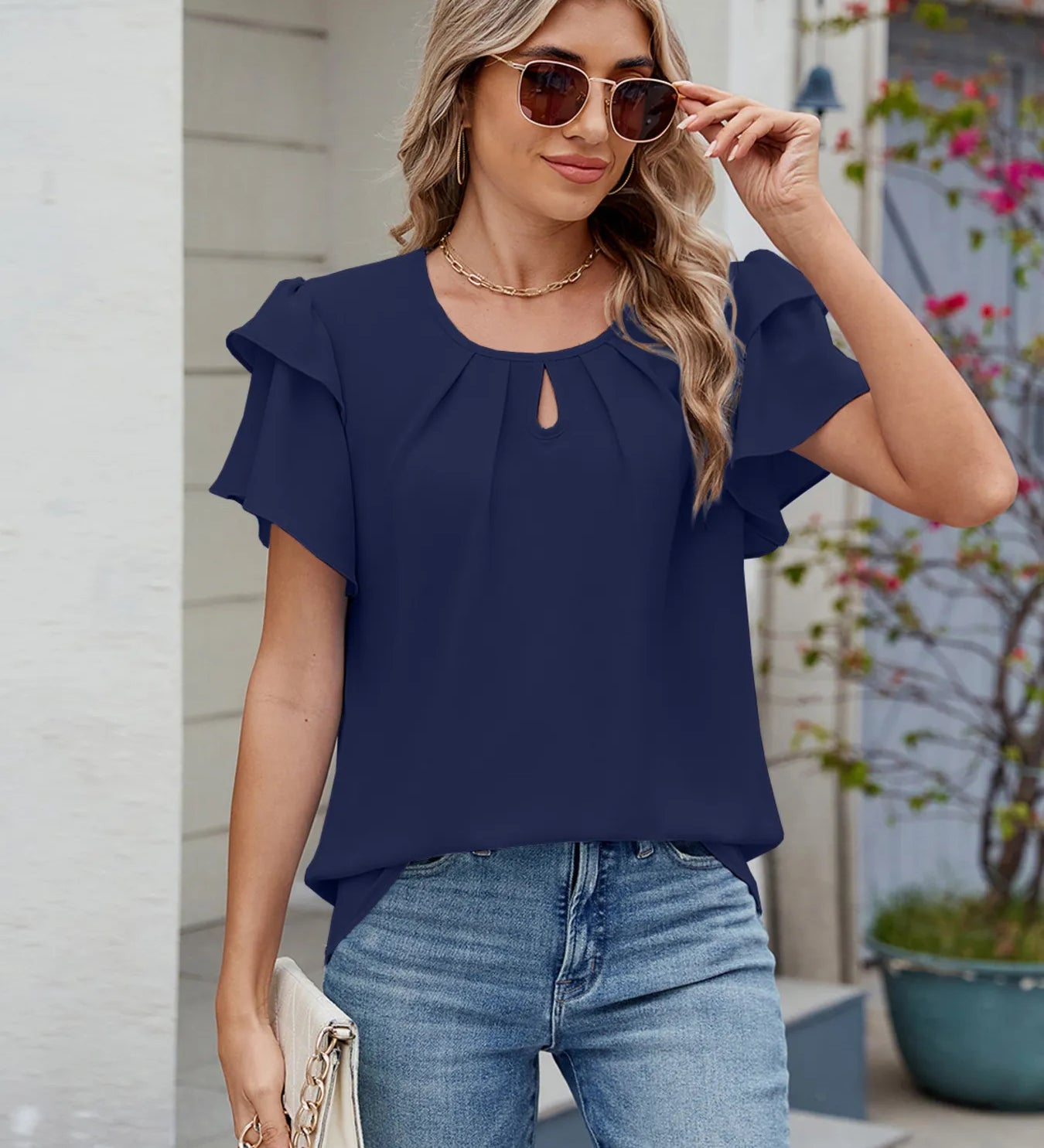 THEKLA | Kerek nyakú bluz