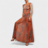 Főnix - Csillogó Hullám Mesh Bodysuit