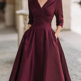 Lea | Elegáns midi ruha