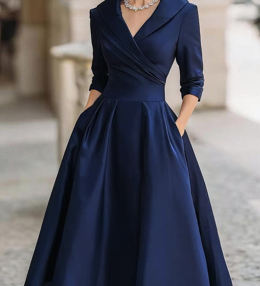Lea | Elegáns midi ruha