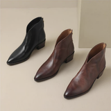 Camille | Botins de Luxo com Salto Baixo
