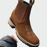 Bőr cowboy csizma