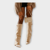 Botas Altas com Design Elegant