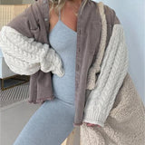 BIANCA | Túlméretezett patchwork farmerdzseki