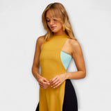 Teljes hosszúságú sötét türkiz