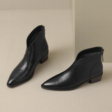 Camille | Botins de Luxo com Salto Baixo
