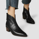 Camille | Botins de Luxo com Salto Baixo