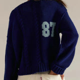 JURI | Oversize pulóver fonott mintával 81-es szám