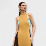 Teljes hosszúságú sötét türkiz