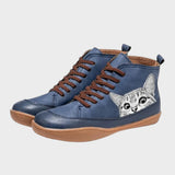 Kitty- Botas de couro macskák amantes számára