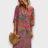 Boho Stílusú, Laza Fazonú Kaftán