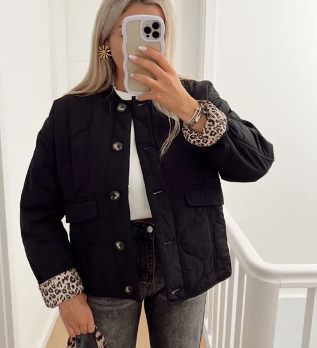 Éva - Leopárdmintás dzseseki