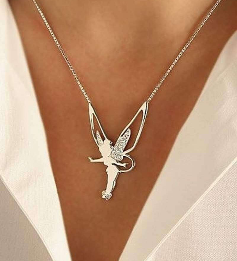 Fadinha Exkluzív Nyaklánc Ezüst Arany - Elegancia