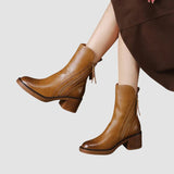 Klara™ - Bőr csizma