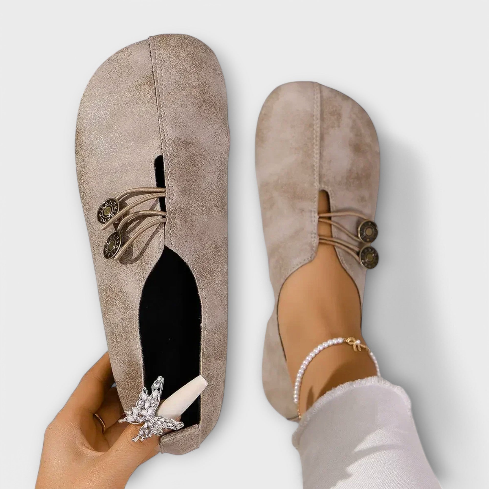 Noira – Mocassim de camurça