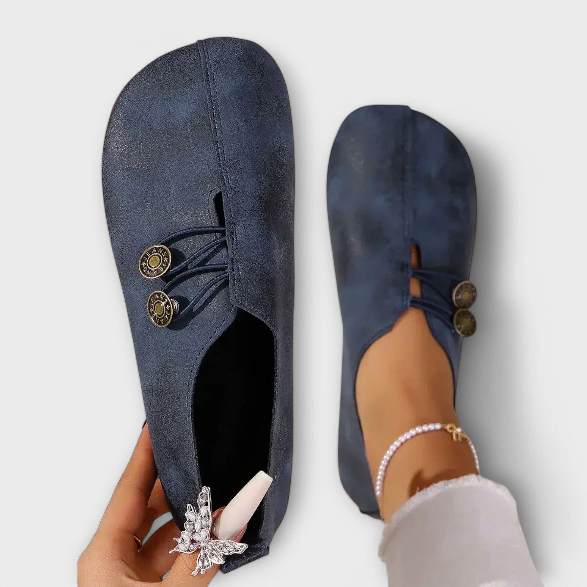 Noira – Mocassim de camurça