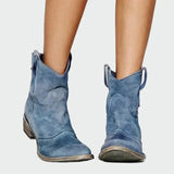 Retro cowboy csizma bokáig