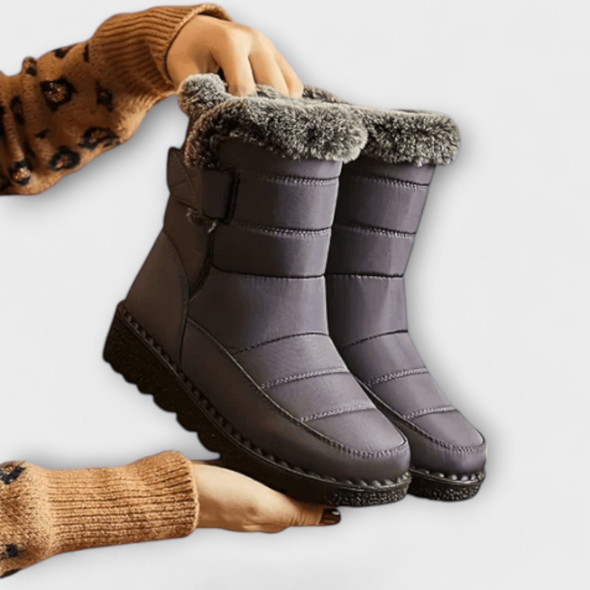 Izabel-Botas de inverno impermeáveis