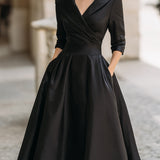 Lea | Elegáns midi ruha