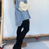 BIANCA | Túlméretezett patchwork farmerdzseki