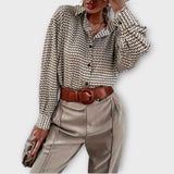 Ashley - Vintage Hosszú Ujjú Blúz