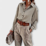 Ashley - Vintage Hosszú Ujjú Blúz
