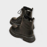 Flávia-Botas de couro para mulher