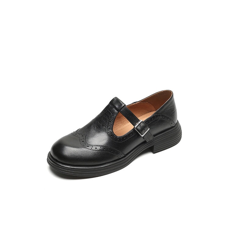 VELA™ – Sapatos Mary Janes Premium em Couro