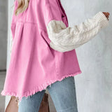 BIANCA | Túlméretezett patchwork farmerdzseki
