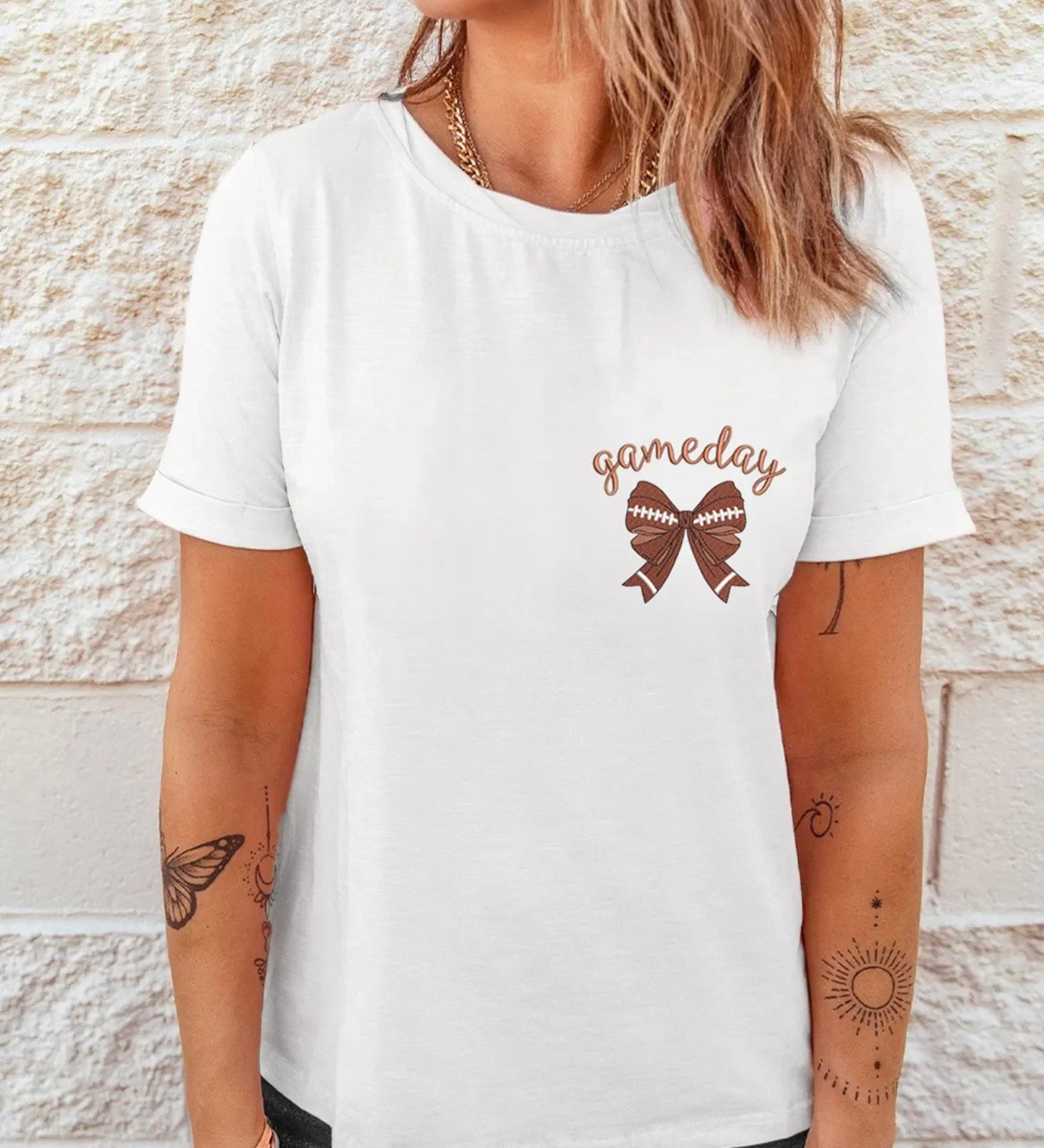 ALICIA|Hímzett laza póló