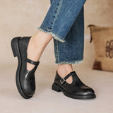 VELA™ – Sapatos Mary Janes Premium em Couro