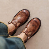 VELA™ – Sapatos Mary Janes Premium em Couro