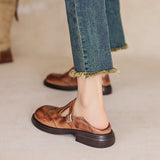 VELA™ – Sapatos Mary Janes Premium em Couro