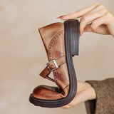 VELA™ – Sapatos Mary Janes Premium em Couro