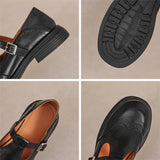 VELA™ – Sapatos Mary Janes Premium em Couro
