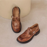 VELA™ – Sapatos Mary Janes Premium em Couro