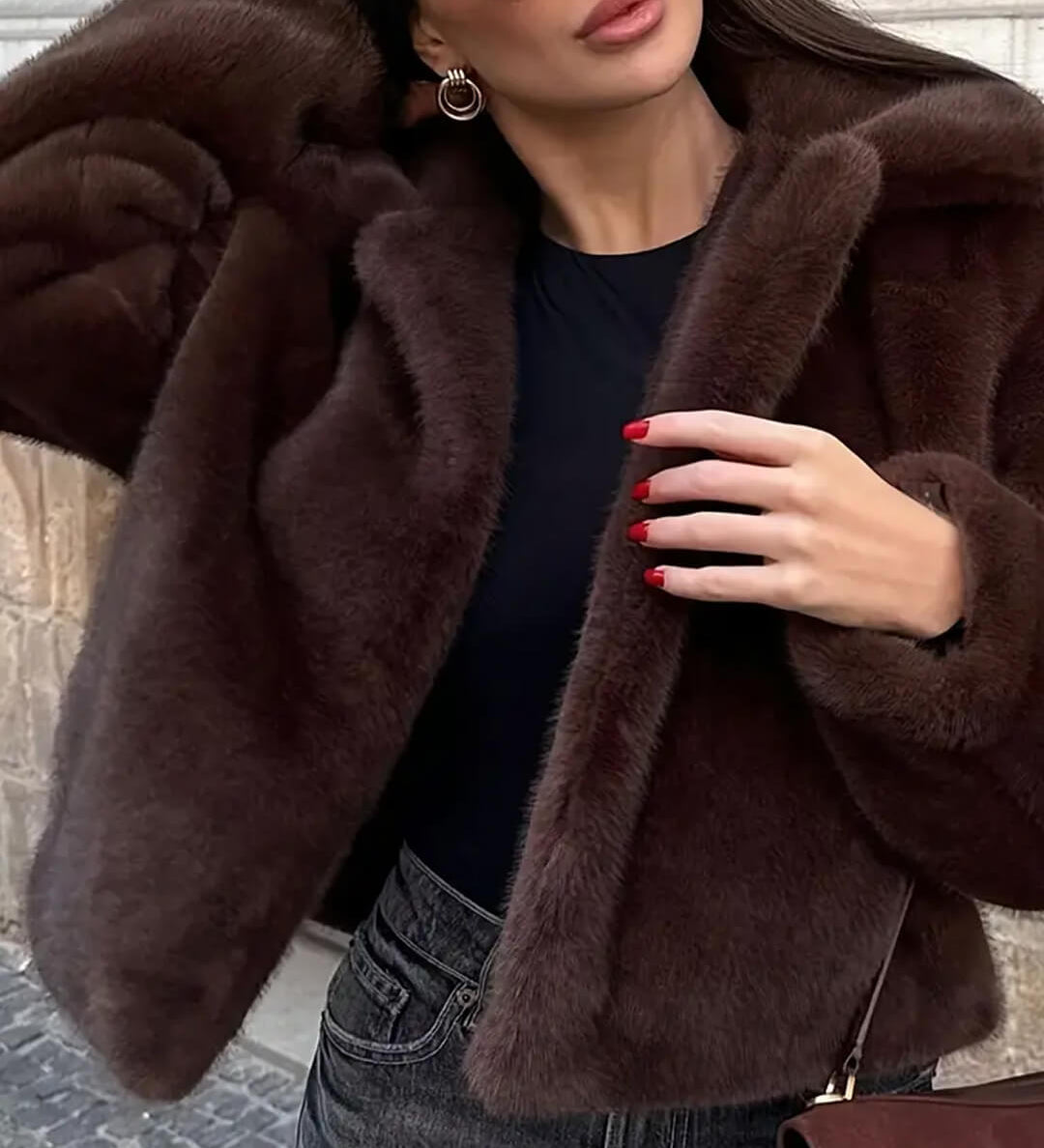 Alexandra Műszőrme Kabát