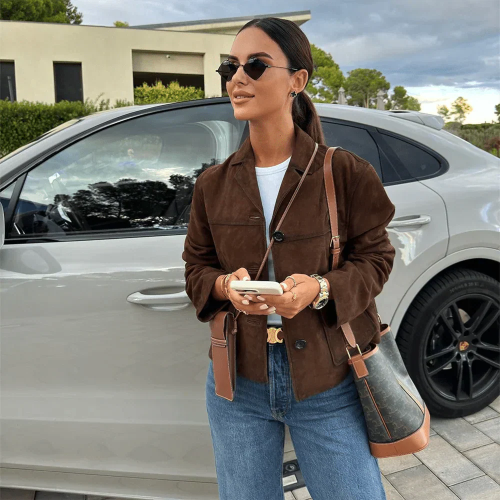 Amara Suede Kabát