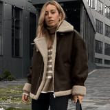 Aurora Suede Műbőr Dzseki