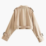 Blair rövidített ballonkabát