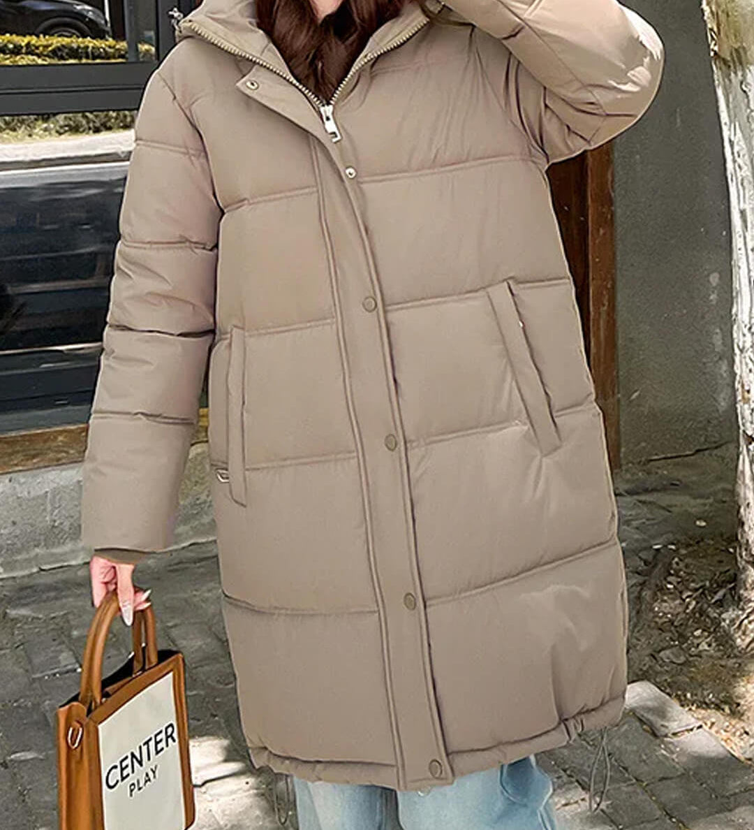 Carlyn Kapucnis Parka Dzseki