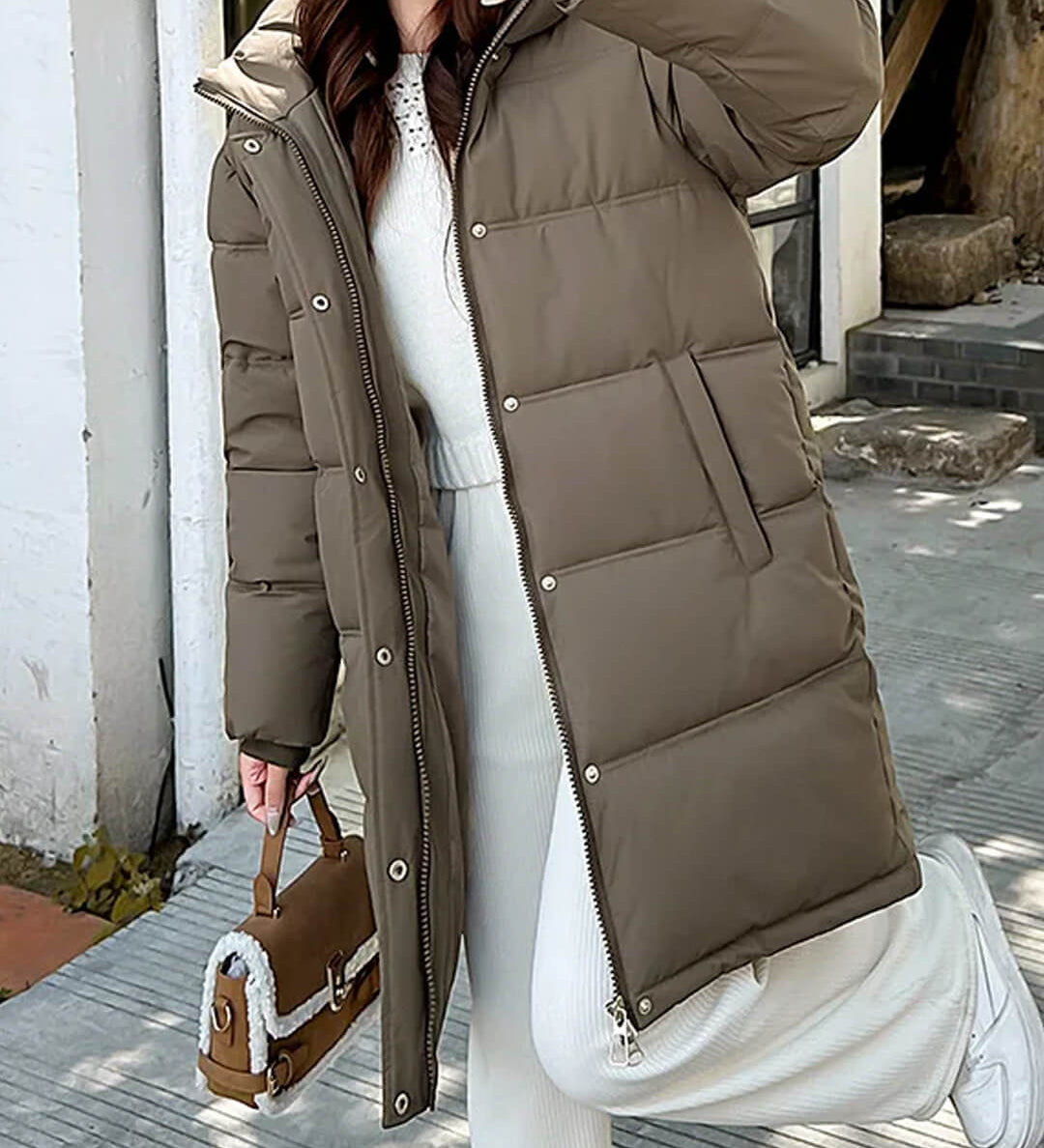 Carlyn Kapucnis Parka Dzseki