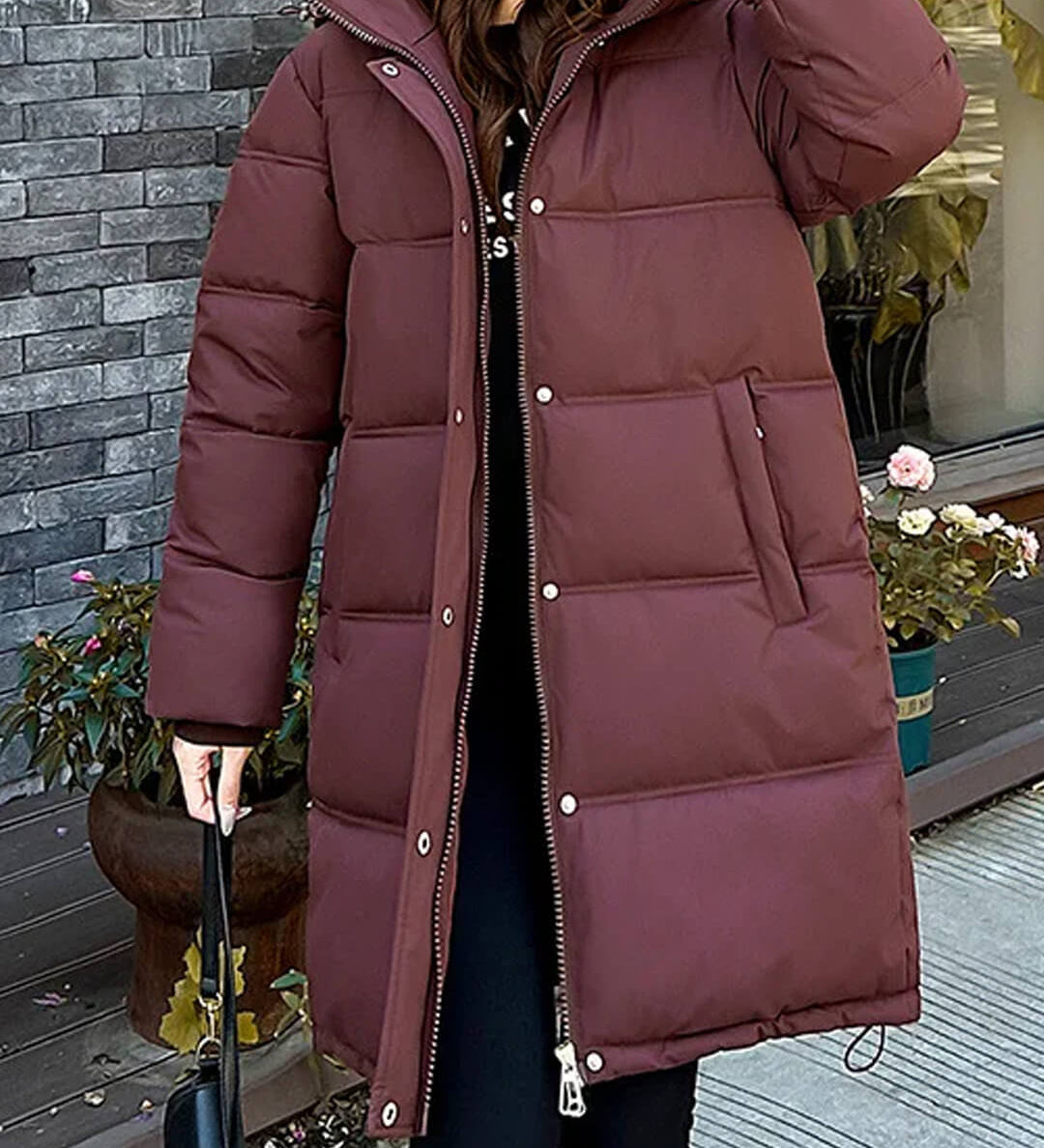 Carlyn Kapucnis Parka Dzseki