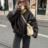 Caroline Vegán Bőrkabát